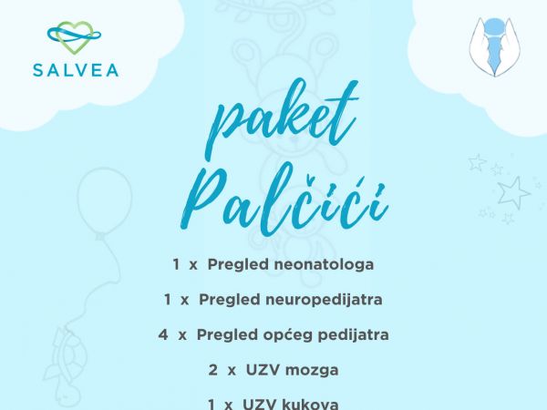 Paket “Palčići” u Poliklinici Salvea